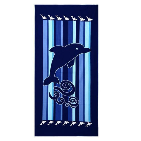 Summer Microfiber Printed Beach Towels, Various Designs